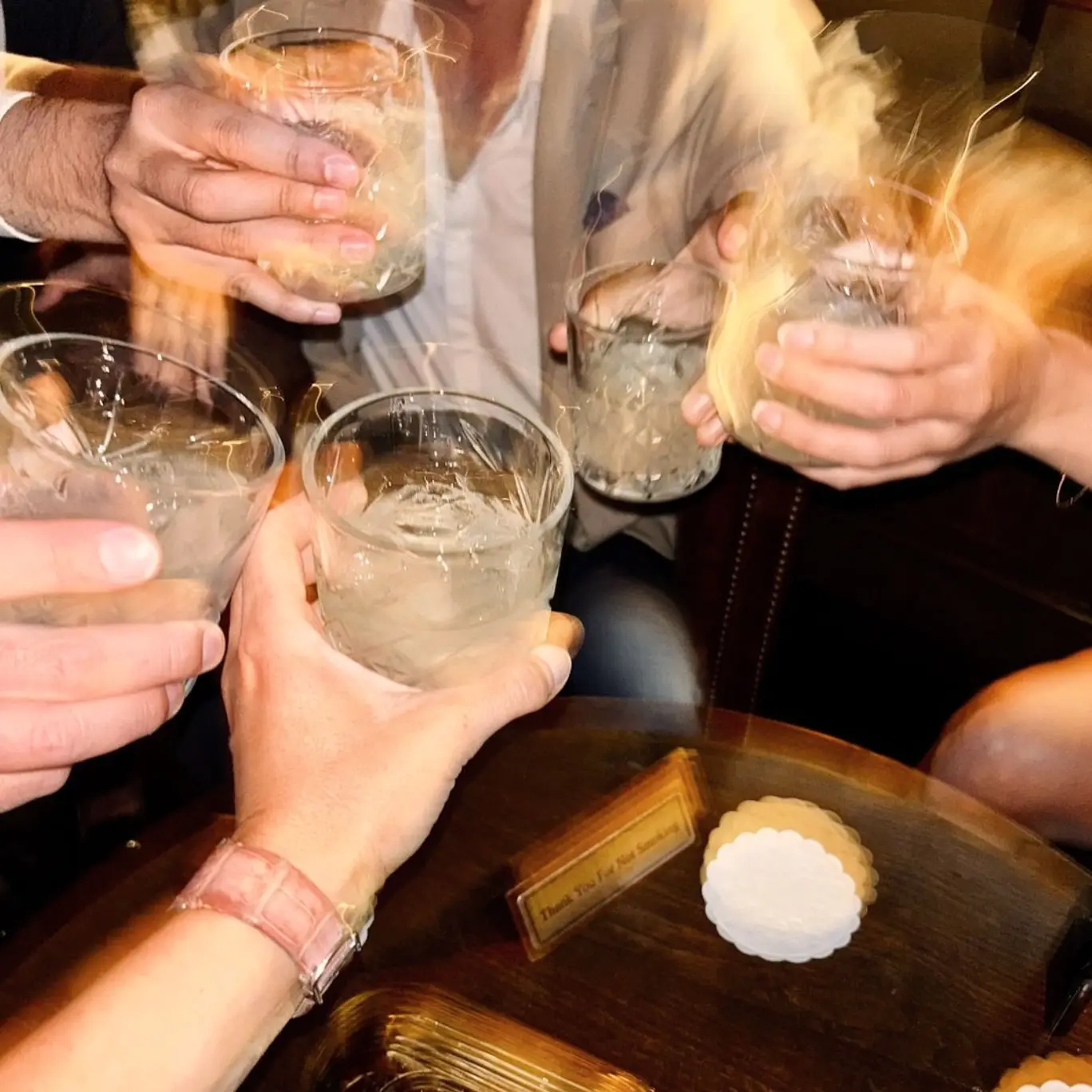 Friends enjoying Cloisters Bar at Priory Wareham Hotel, Bar and Restaurant in Wareham Dorset
