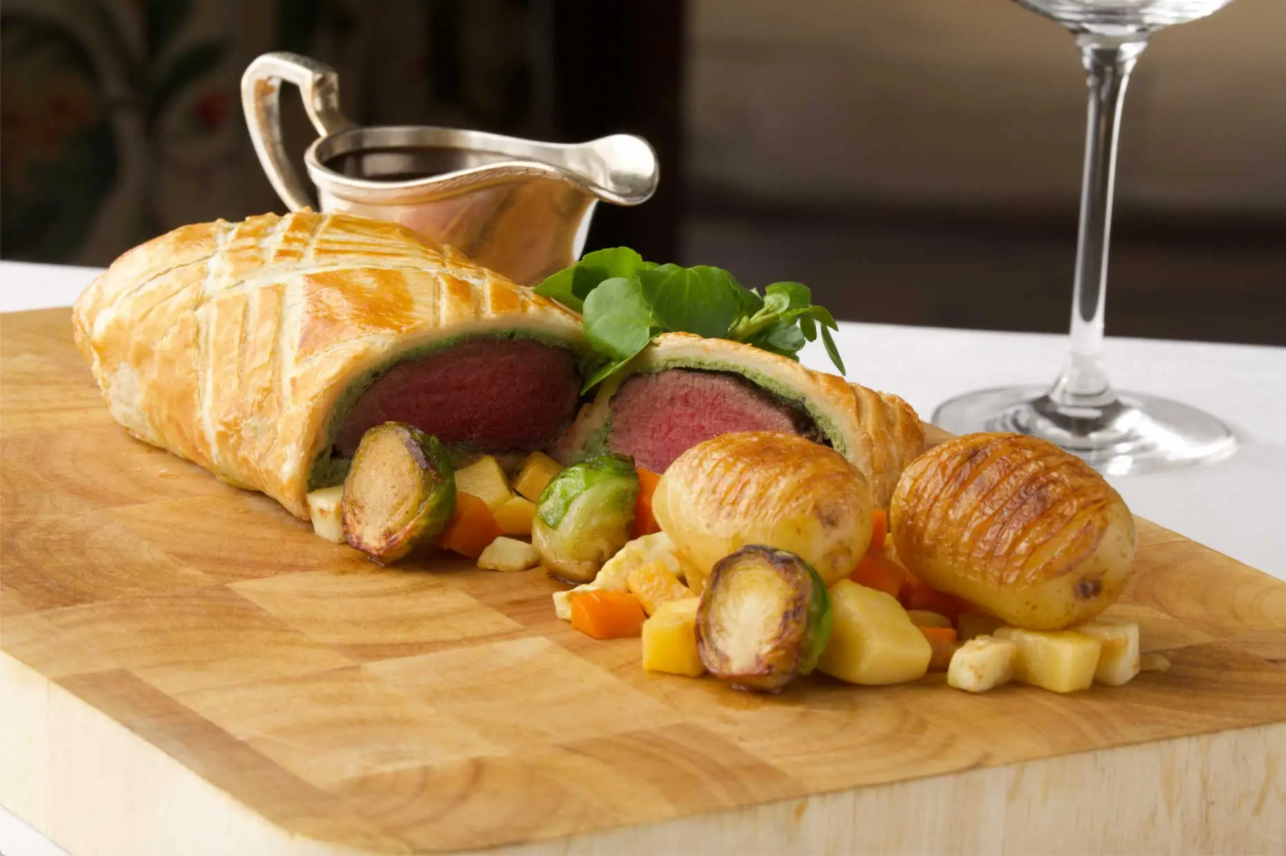 Venison Wellington Recipe from Priory Wareham at The Garden Room Restaurant