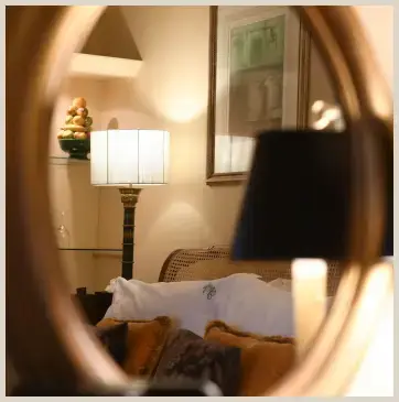 dorset hotel bedroom mirror