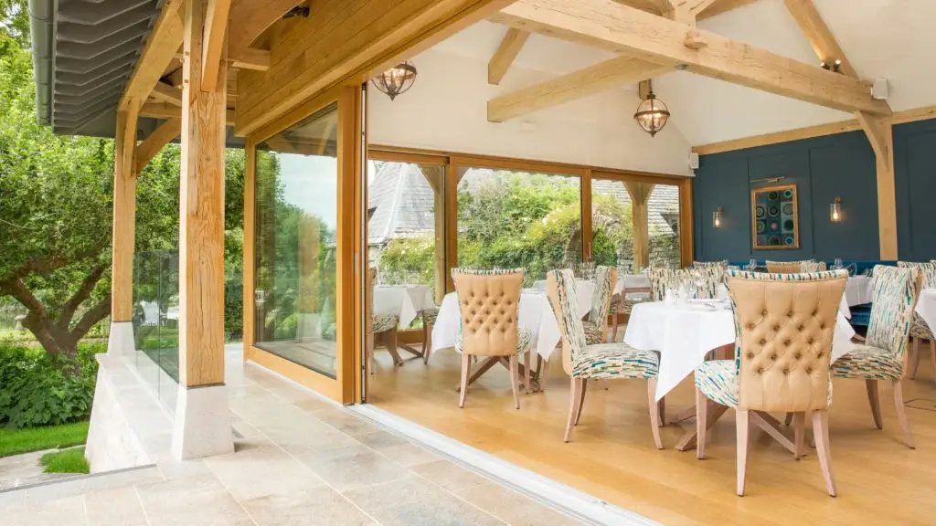 priory wareham - restuarant gardens